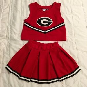 uga cheerleading outfit youth